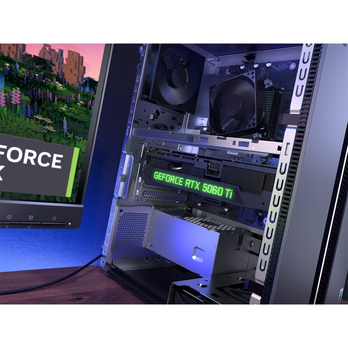 Sobremesa Gaming Lenovo LOQ 17IAX10, Intel Core Ultra 7-255HX, 32GB, 1TB SSD, GeForce RTX 5060 8GB, W11 Gris Lunar-12