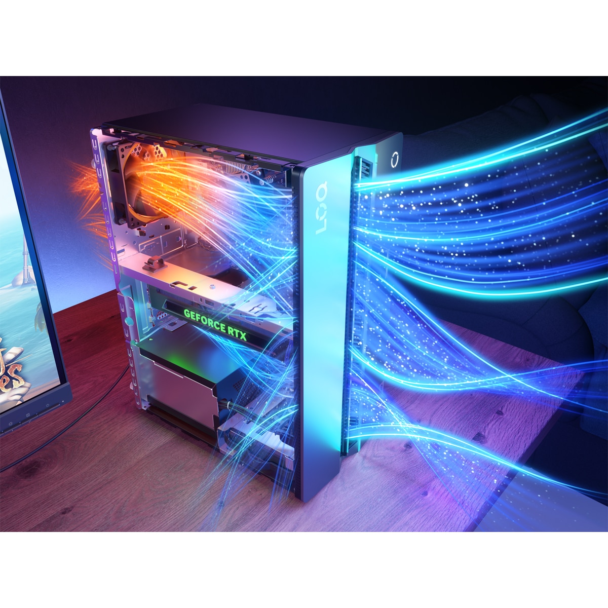 Sobremesa Gaming Lenovo LOQ 17IAX10, Intel Core Ultra 7-255HX, 32GB, 1TB SSD, GeForce RTX 5060 8GB, W11 Gris Lunar-13