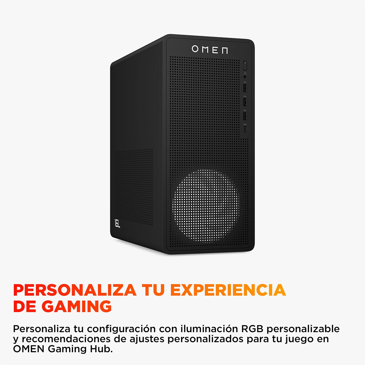 Sobremesa Gaming HP OMEN TG03-0098ns, i7-14700F, 32GB, 1TB SSD, NVIDIA GeForce RTX 5060 8GB, W11 Negro-6