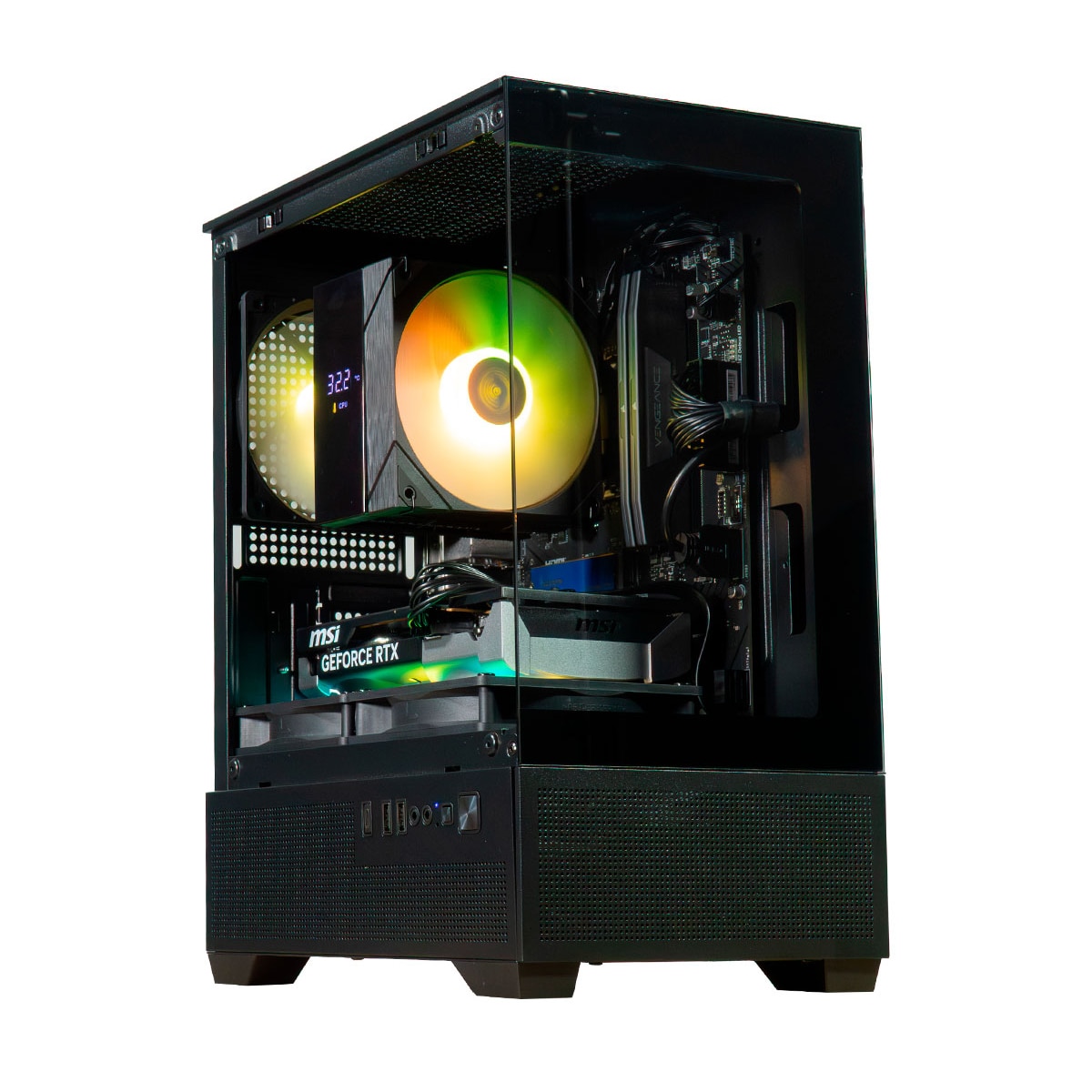 Sobremesa Gaming COOLPC Rykard, Ryzen 5-8400F, 32GB, 1TB SSD, Nvidia GeForce RTX 5060 8 GB, W11 Pro + Monitor ASUS incluido 3