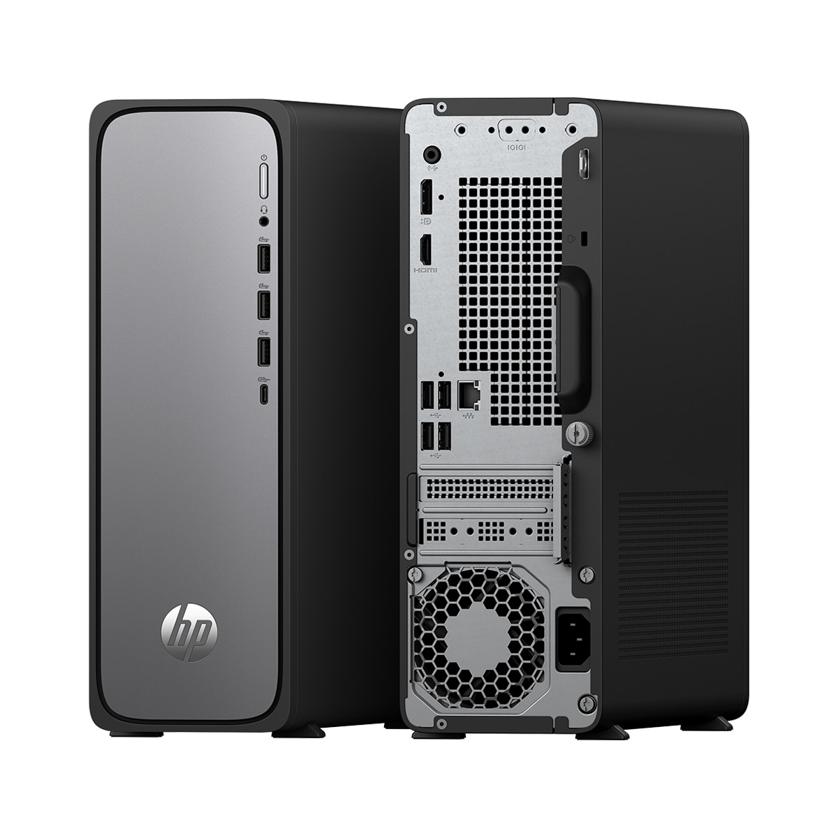 Sobremesa HP OmniDesk Slim S03-0029ns, Intel Core i5-13400, 8GB, 512GB SSD, W11 Plata / Negro-4
