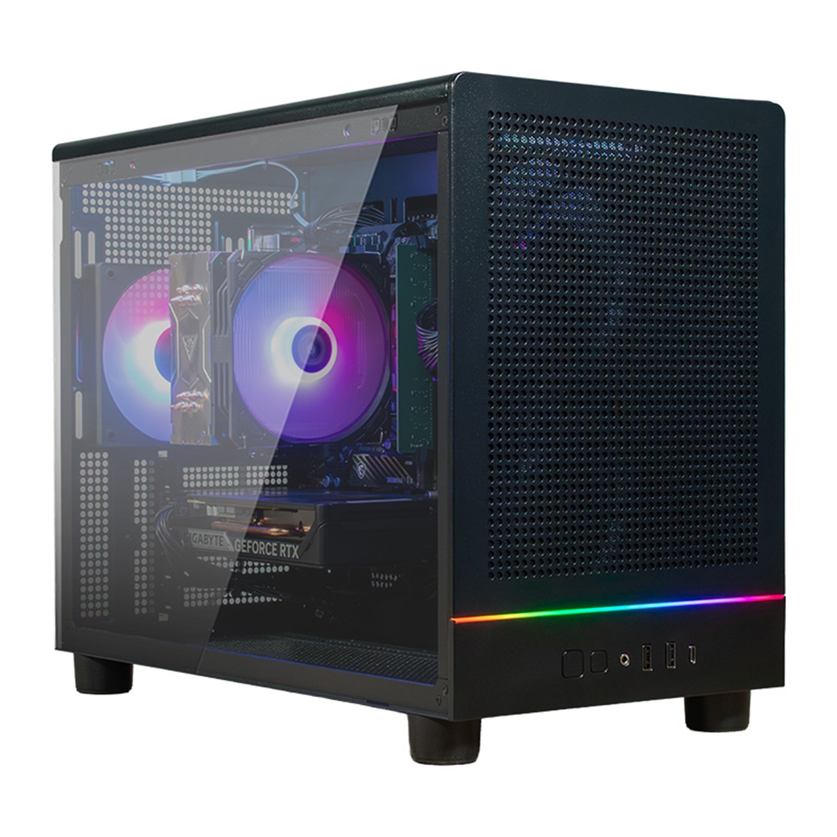 Imagen 0 de Sobremesa Gaming COOLPC Ruby, Ryzen 5, 16GB, 1TB SSD, Nvidia GeForce RTX 5050 8 GB, W11 Pro