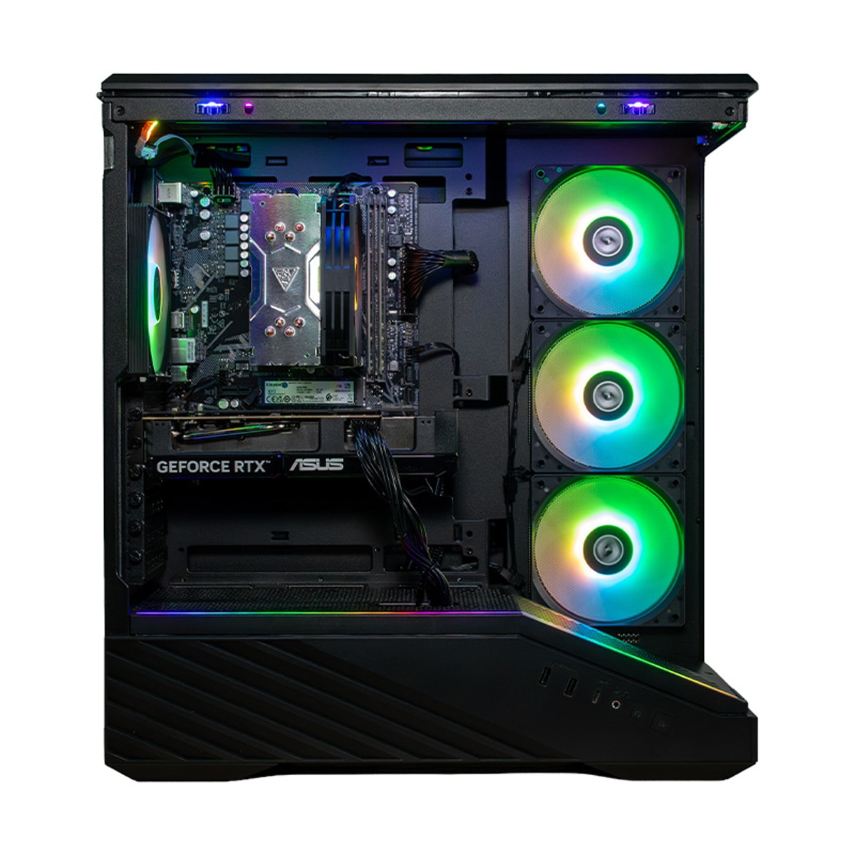 Sobremesa Gaming COOLPC Tryxx, Ryzen 7, 32GB, 1TB SSD, Nvidia