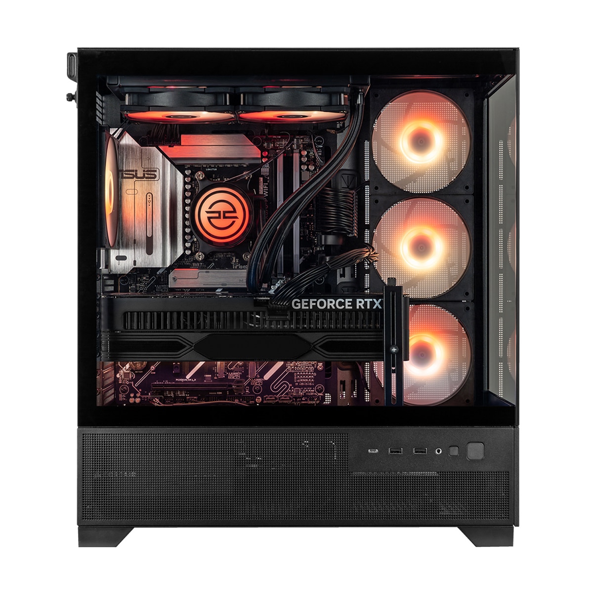 Sobremesa Gaming PCSpecialist Infinity 105, Ryzen 7-9800X3D, 64GB, 2TB SSD, NVIDIA GeForce RTX 5090 32GB, W11 - Negro Negro-2