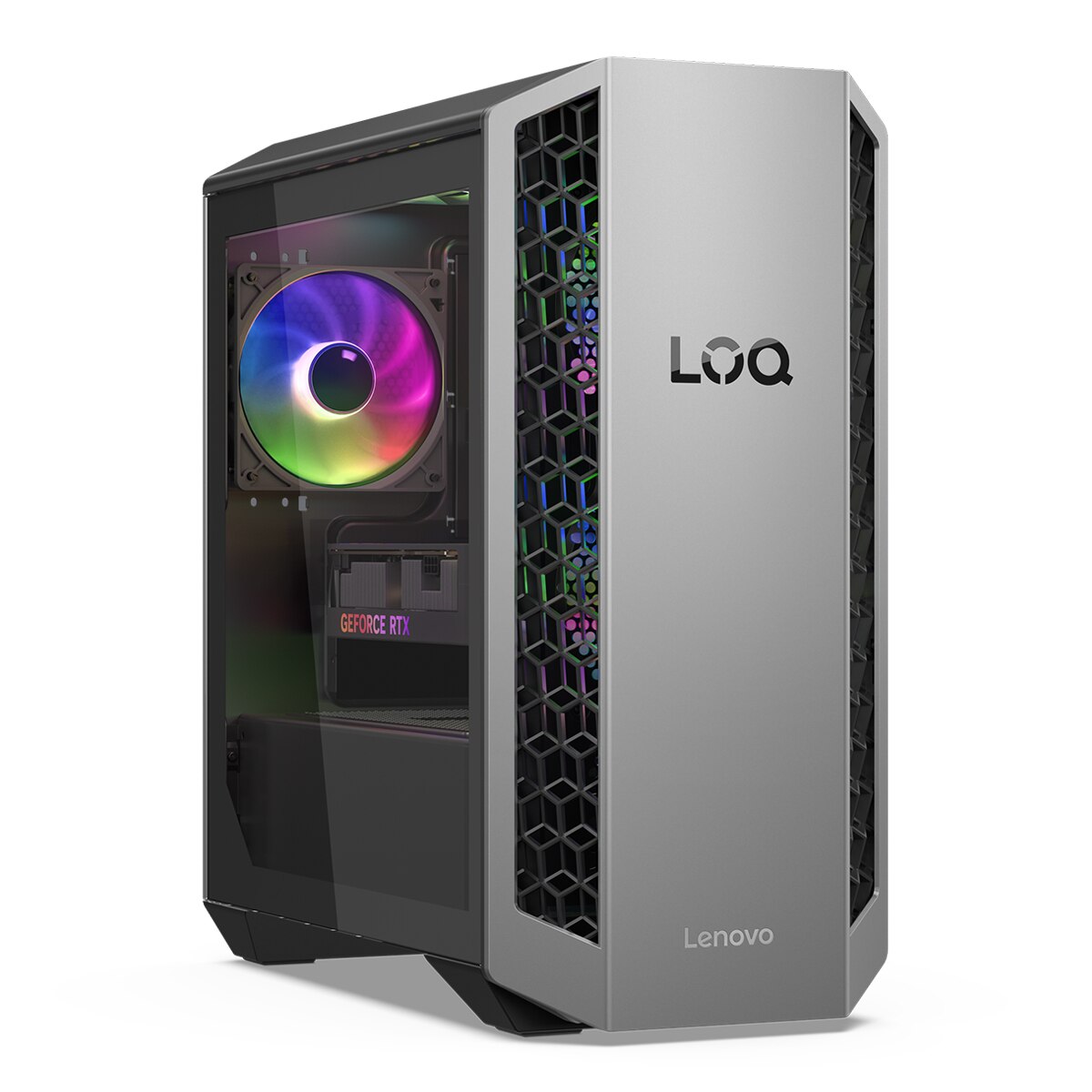 Imagen 0 de Sobremesa Gaming Lenovo LOQ Tower 26ADR10, Ryzen 7-8745HX, 16GB, 512GB SSD, Nvidia GeForce RTX 5060 Ti 8GB, W11
