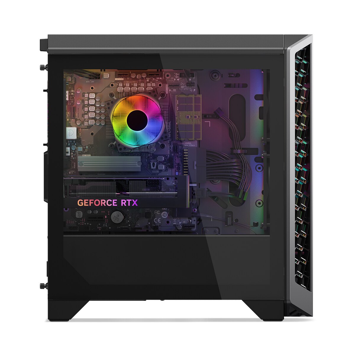 Sobremesa Gaming Lenovo LOQ Tower 26ADR10, Ryzen 7-8745HX, 16GB, 512GB SSD, Nvidia GeForce RTX 5060 Ti 8GB, W11 Gris-6