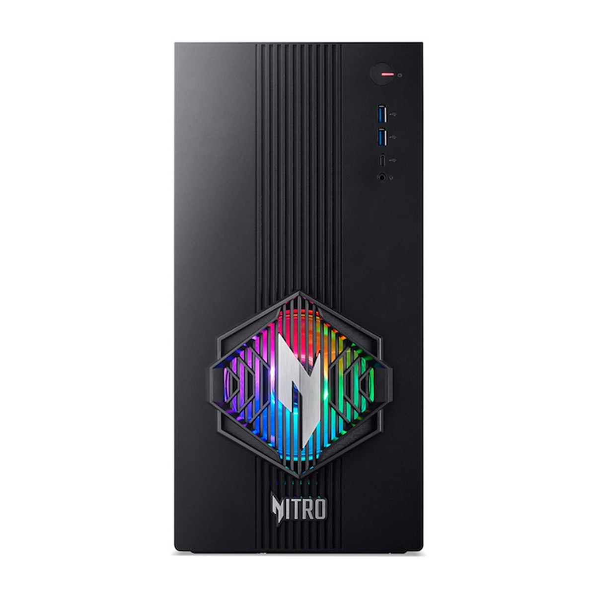 Sobremesa Gaming Acer Nitro N30-100_B850, Ryzen 7 8700F, 16GB, 1TB SSD, Nvidia GeForce RTX 5050 8GB, W11 - Negro Negro-2