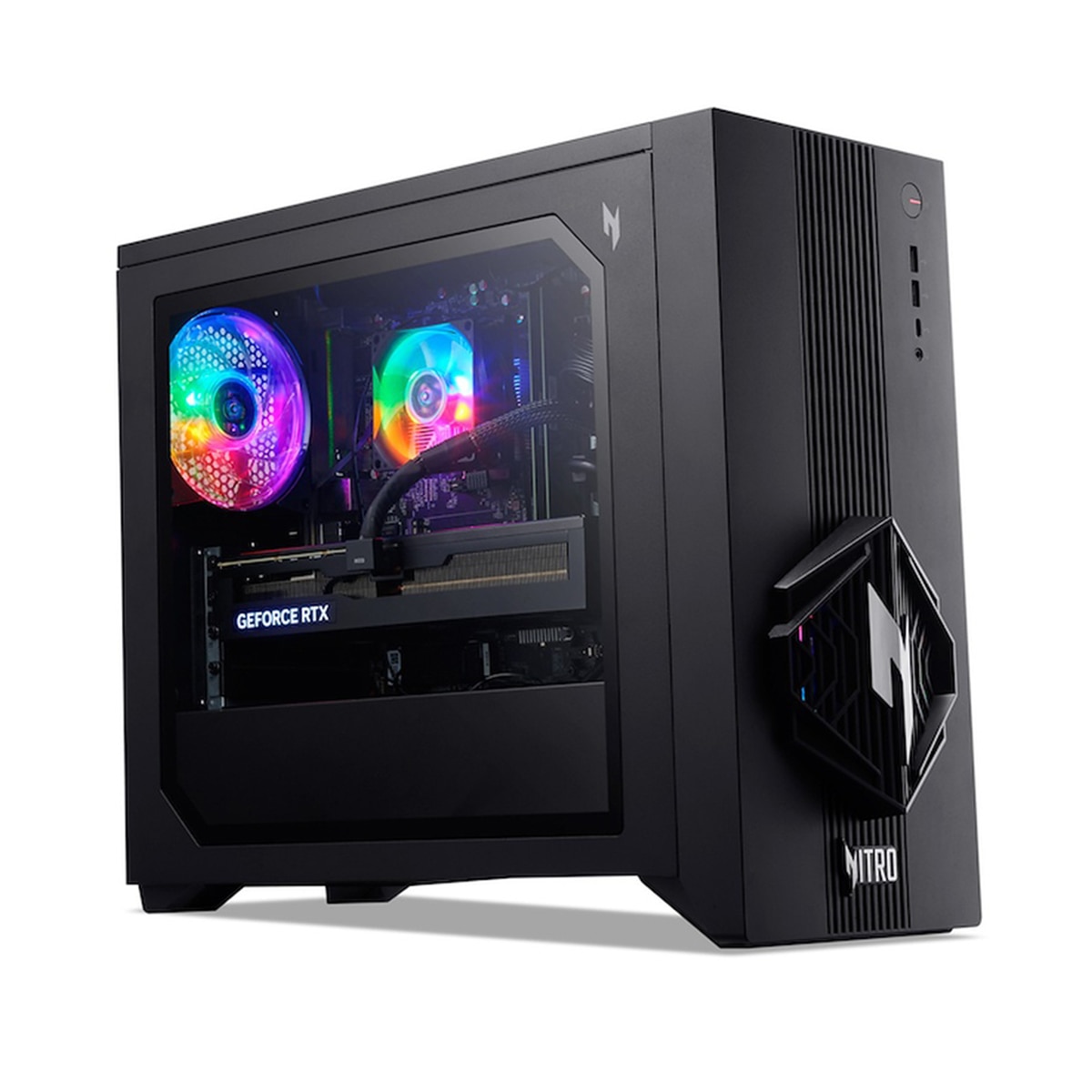 Sobremesa Gaming Acer Nitro N30-100_B850, Ryzen 7 8700F, 16GB, 1TB SSD, Nvidia GeForce RTX 5050 8GB, W11 - Negro Negro-4