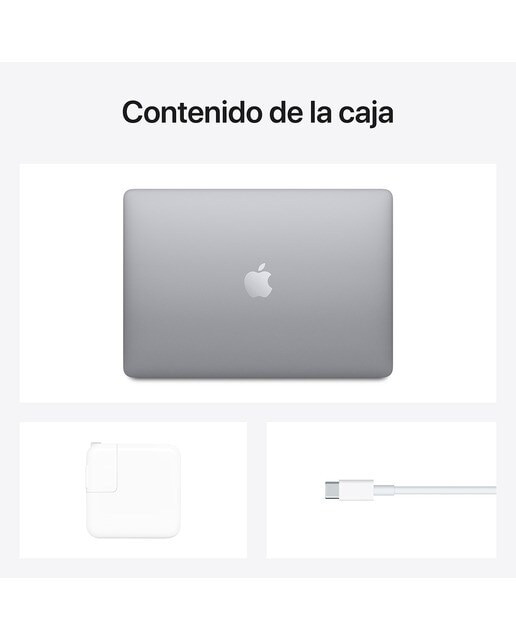 Apple MacBook Air 13 (2020), M1, 8 GB, 256 GB, 13,3", MacOS - Gris espacial Gris espacial-6
