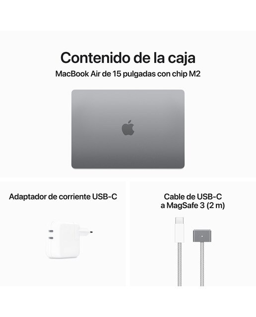 Apple MacBook Air 15 (2023), M2, 8GB, 256GB SSD, 15,3
