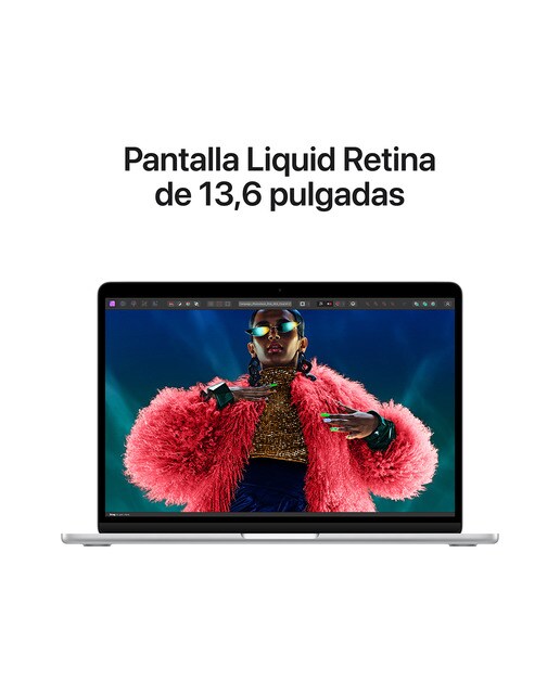 Apple MacBook Air 13 (2024), M3, 8GB, 256GB SSD, 13,6", MacOS - Plata Plata-7
