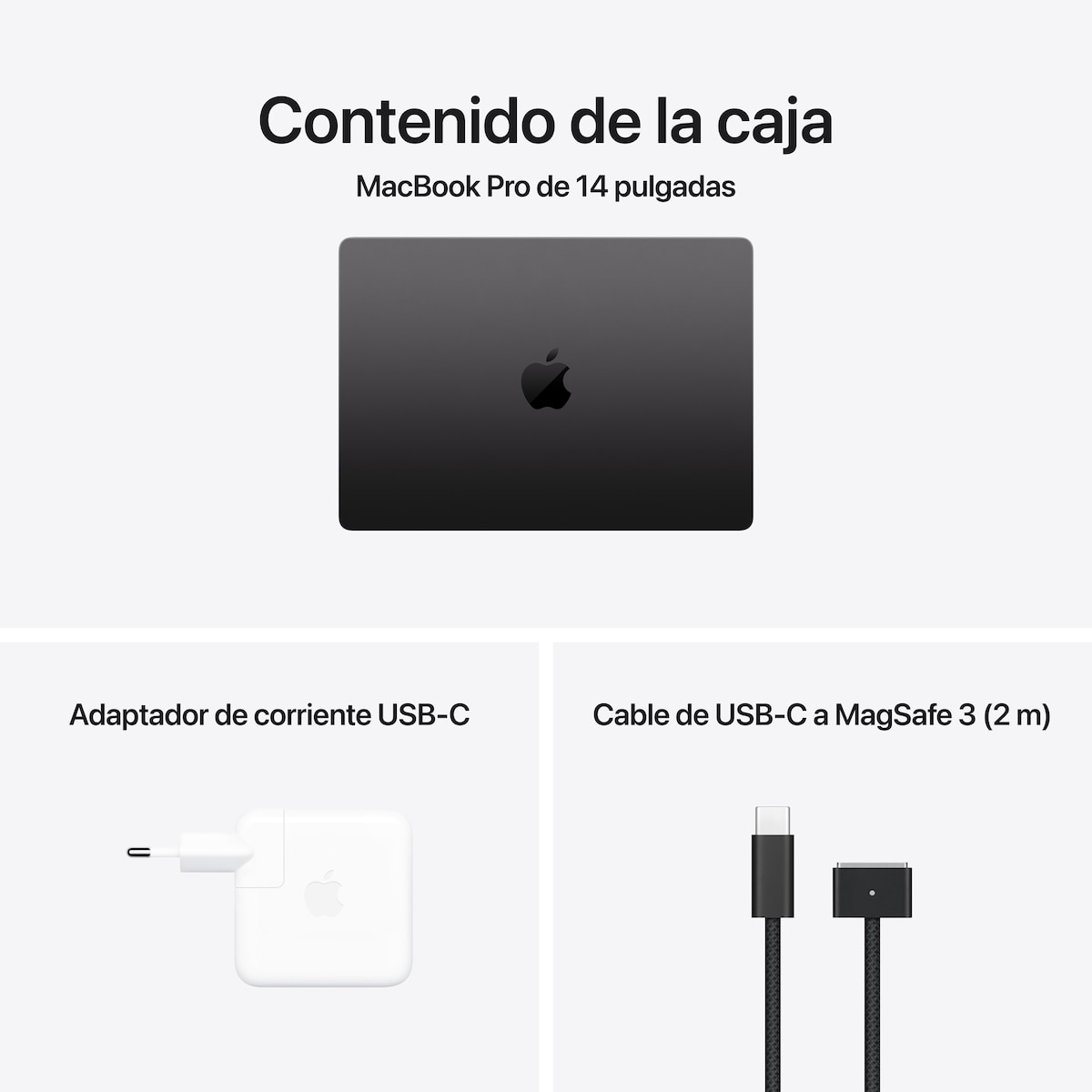 Apple MacBook Pro 14 (2024) M4, 16GB, 512GB SSD, 14,2", MacOS Negro espacial-9