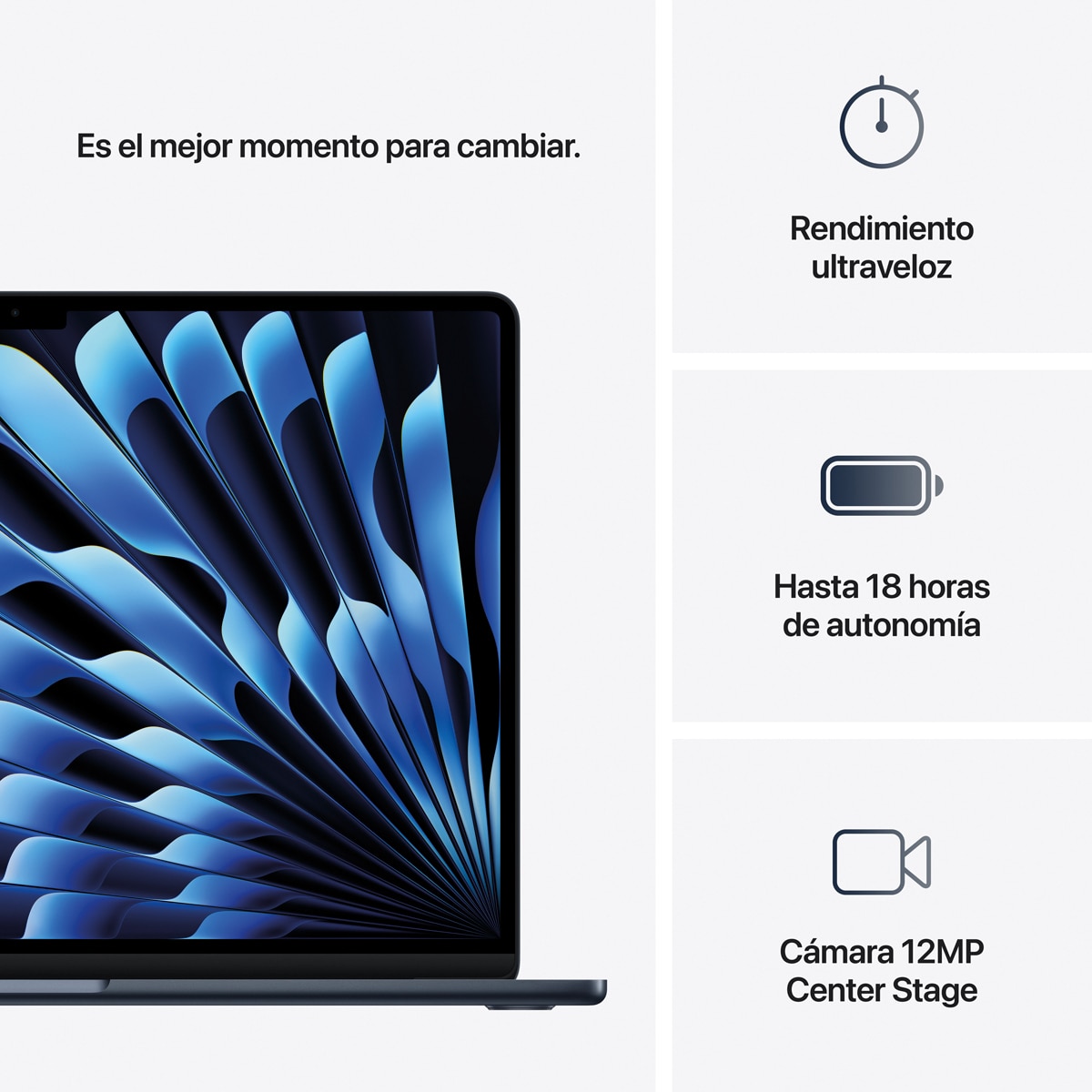 Apple MacBook Air 15 (2025) M4, 24GB, 512GB SSD, 15", macOS Medianoche-11