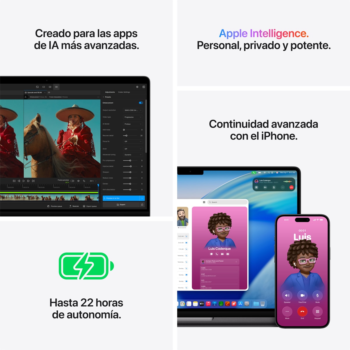Apple MacBook Pro 14 (2026) M5 Pro 15 núcleos, 24GB, 2TB SSD, 14", macOS Plata Plata-9