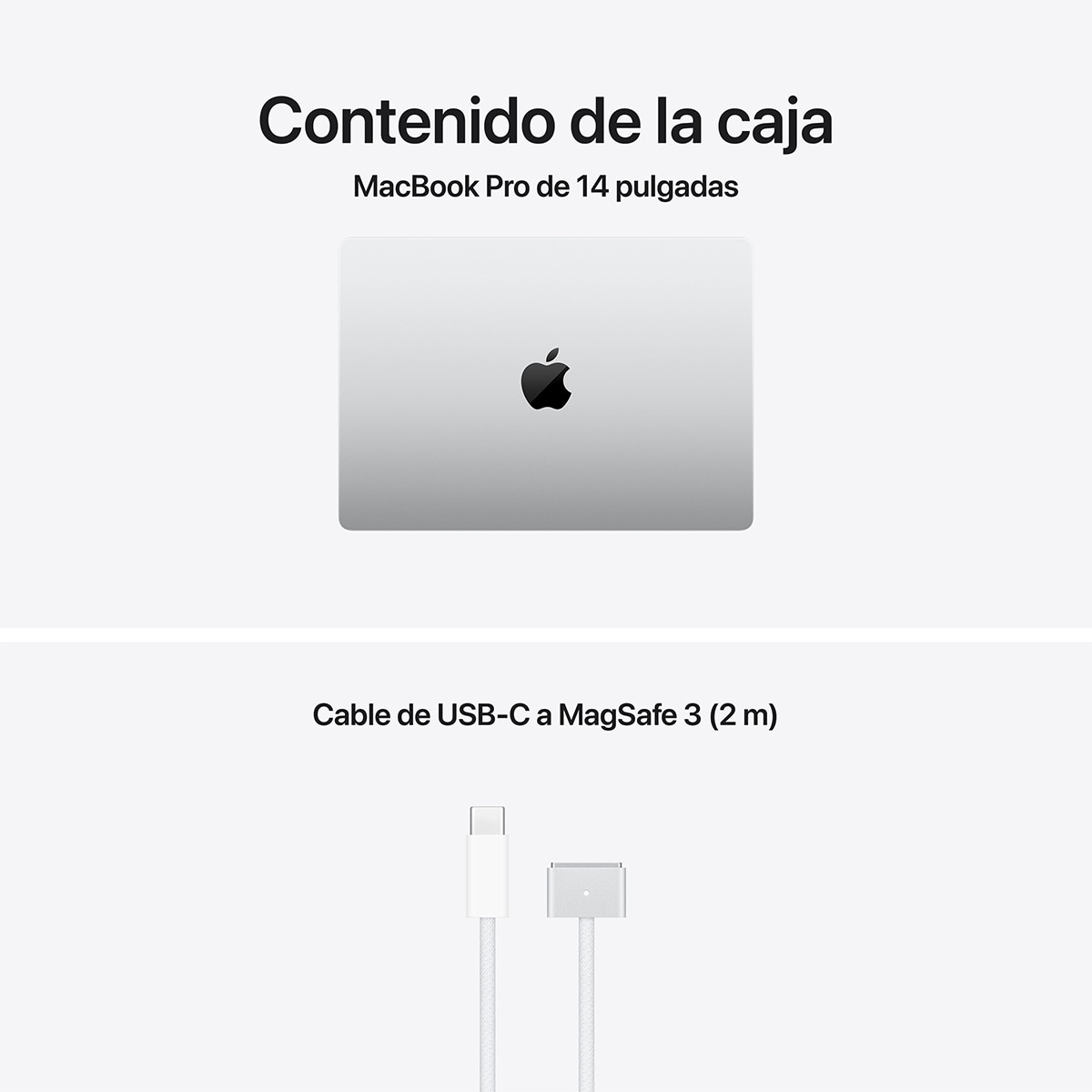 Apple MacBook Pro 14 (2026) M5 Pro 15 núcleos, 24GB, 2TB SSD, 14", macOS Plata Plata-10