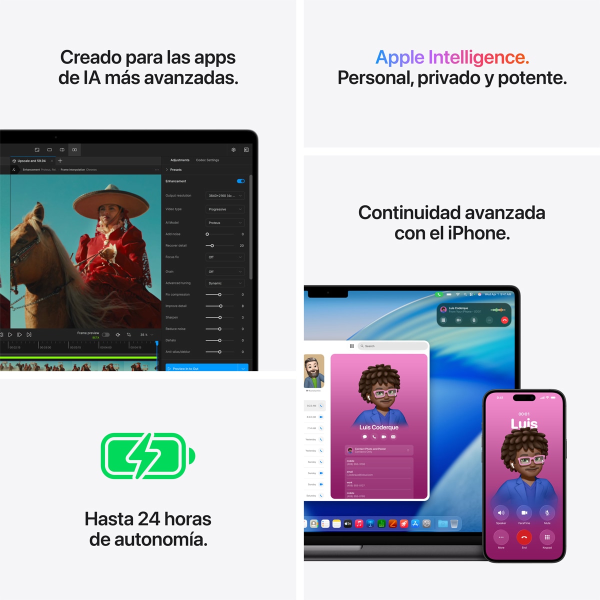 Apple MacBook Pro 16 (2026) M5 Pro, 24GB, 1TB SSD, 16", macOS - Plata Plata-9