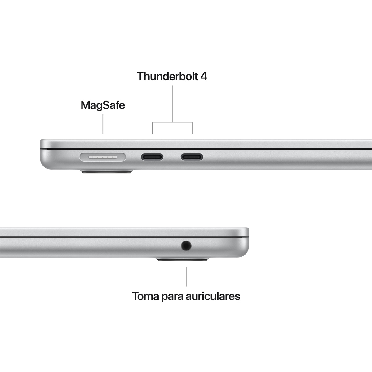 Apple MacBook Air 13 (2026) M5, 16GB, 512GB SSD, 13", MacOS Plata-7