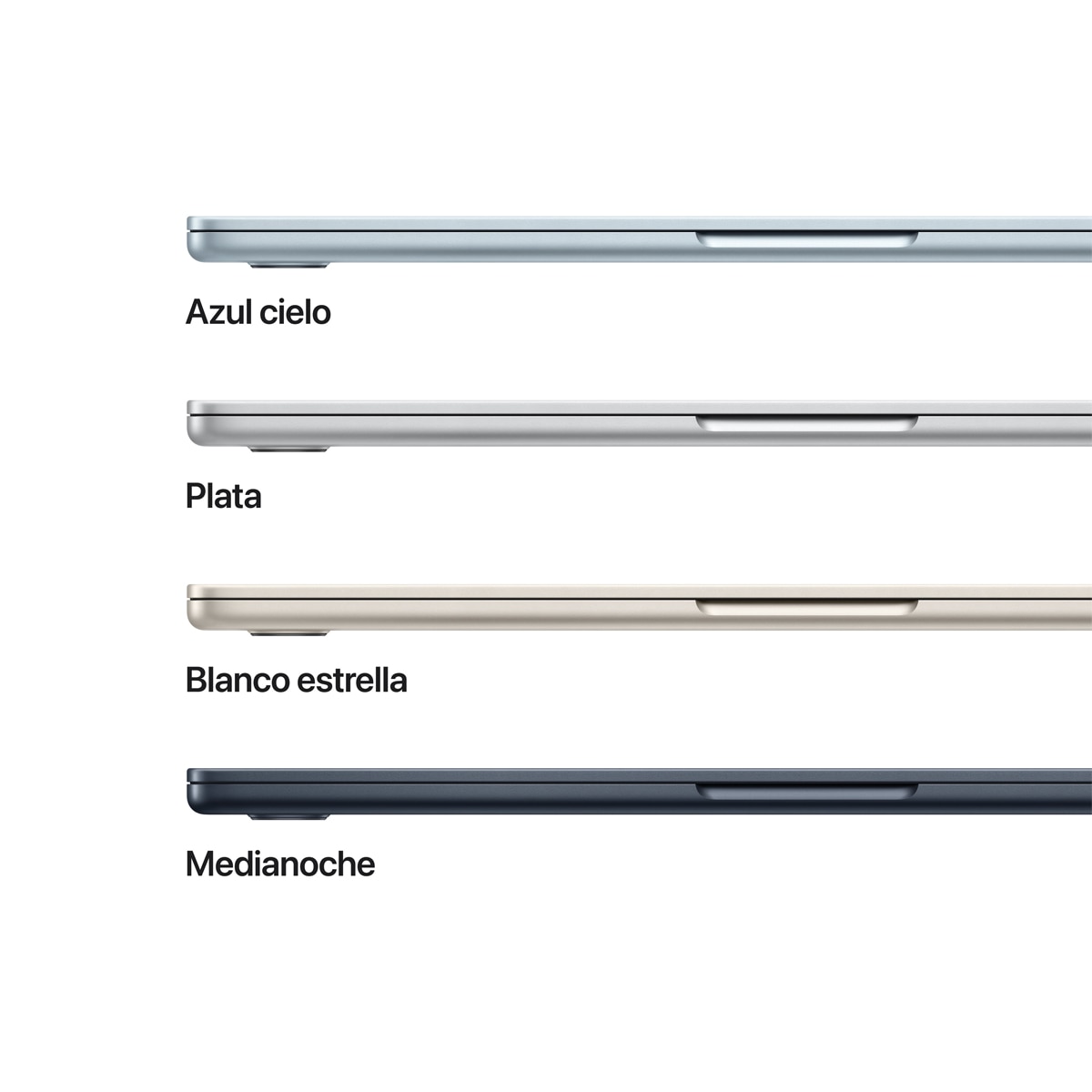 Apple MacBook Air 13 (2026) M5, 16GB, 1TB SSD, 13", MacOS - Blanco estrella Blanco estrella-4