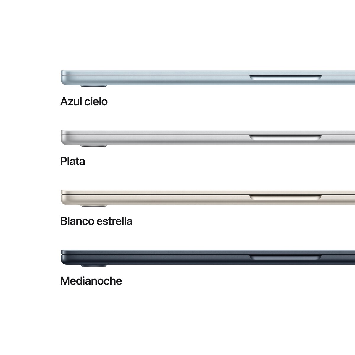 Apple MacBook Air 15 (2026) M5, 24GB, 1TB SSD, 15", MacOS - Blanco estrella Blanco estrella-4