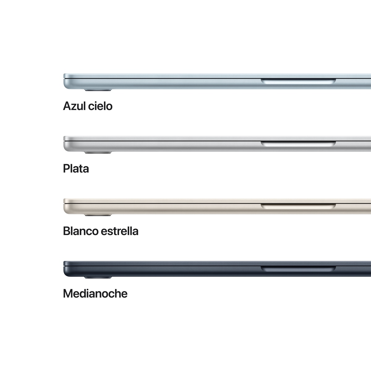 Apple MacBook Air 15 (2026) M5, 24GB, 1TB SSD, 15", MacOS Medianoche Medianoche-4