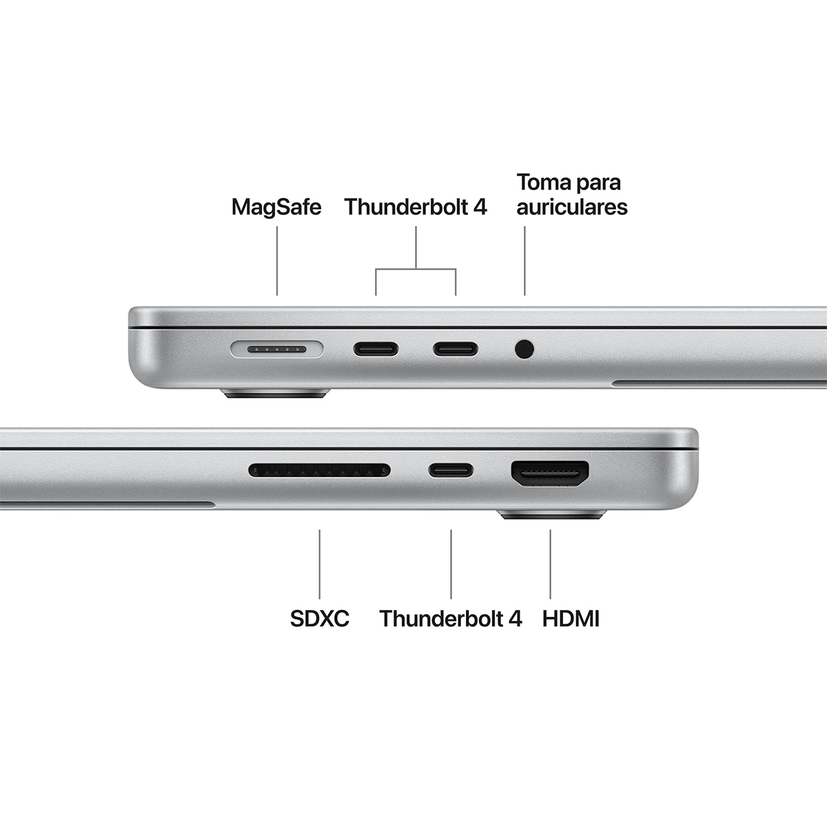 Imagen 8 de Apple MacBook Pro 14 (2026), M6, 24GB, 1 TB SSD, 14", macOS - Negro espacial Negro espacial