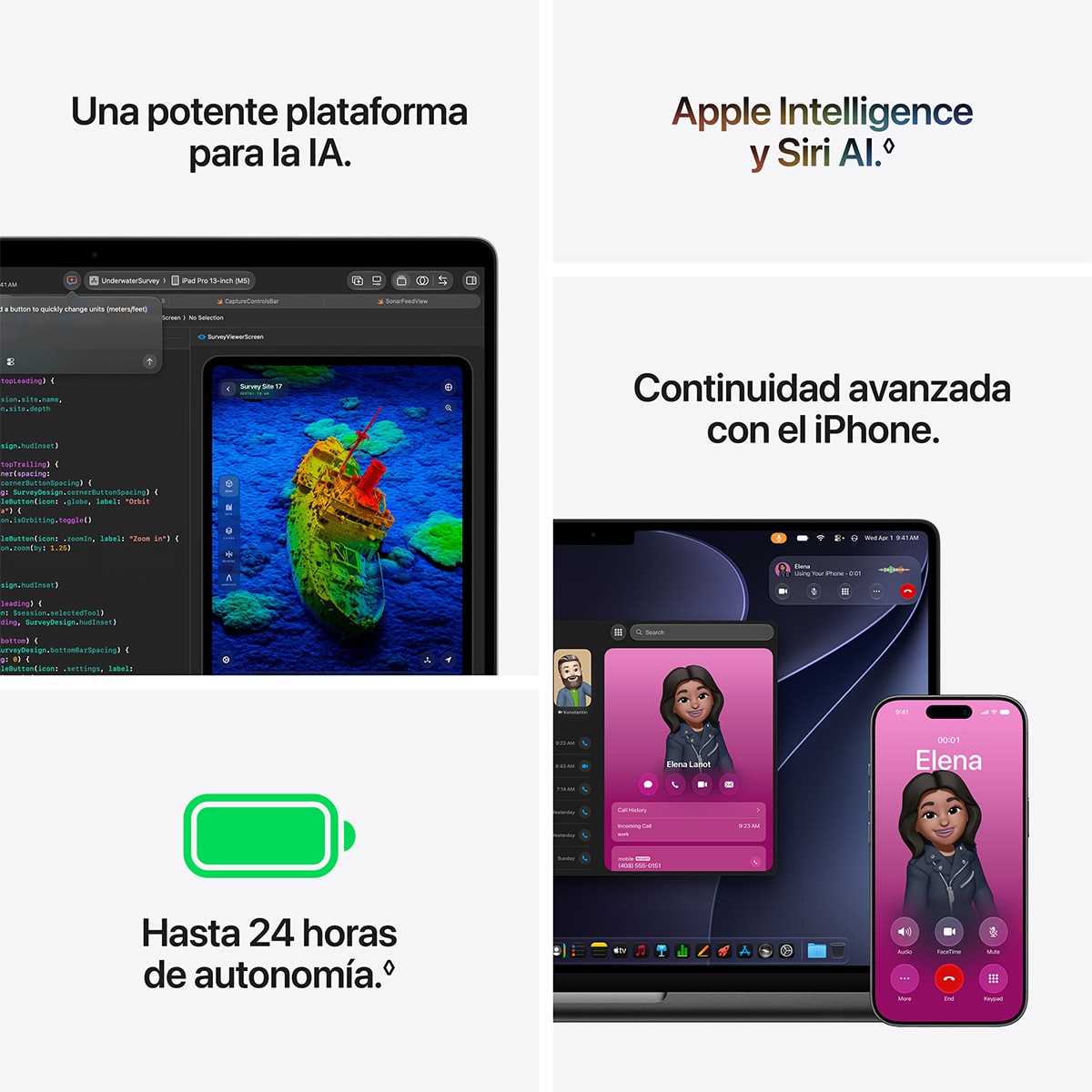 Imagen 9 de Apple MacBook Pro 14 (2026), M6, 24GB, 1 TB SSD, 14", macOS - Negro espacial Negro espacial