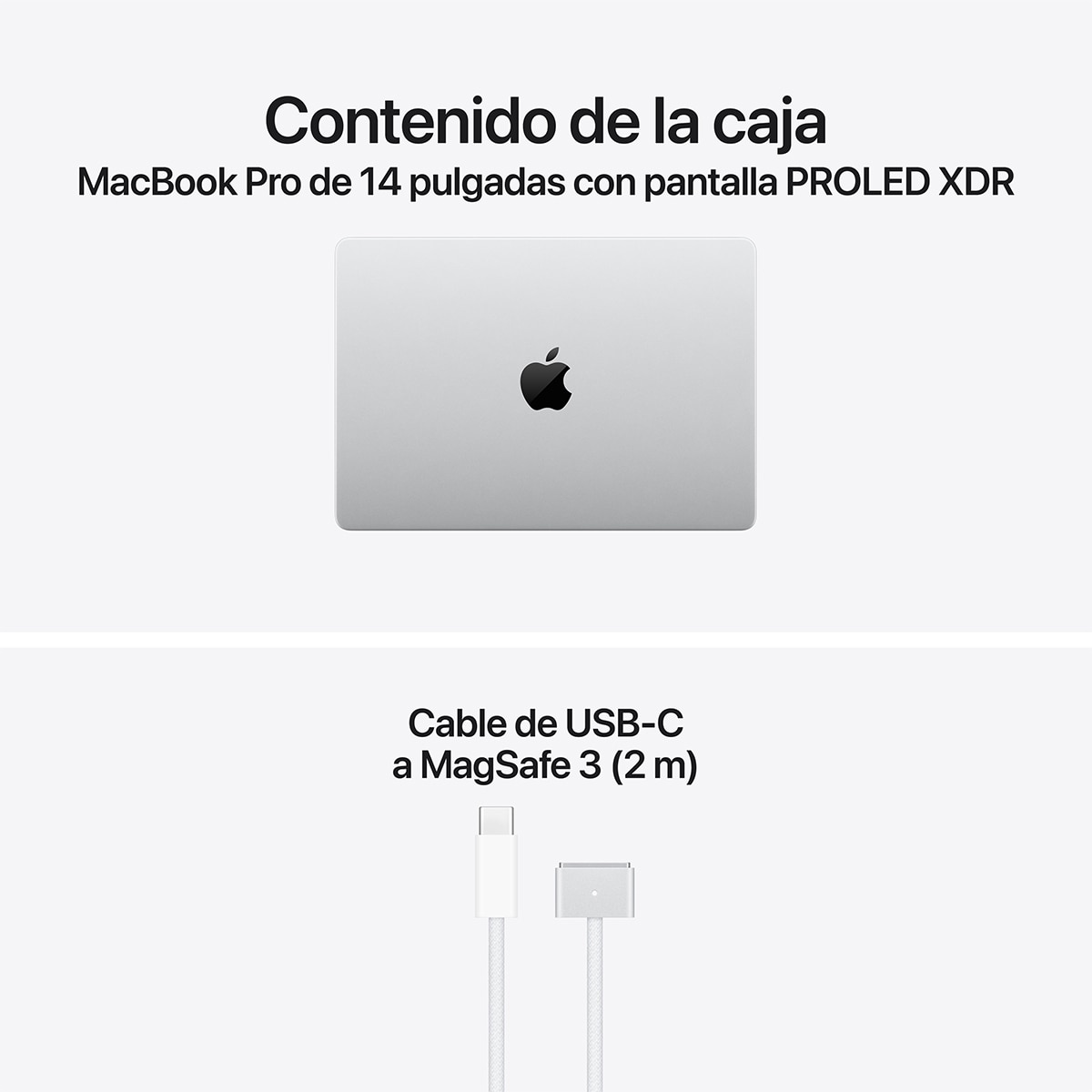 Imagen 10 de Apple MacBook Pro14 PROLED XDR (2026), M5 Pro, 24GB, 1TB SSD, 14", macOS - Negro espacial Plata