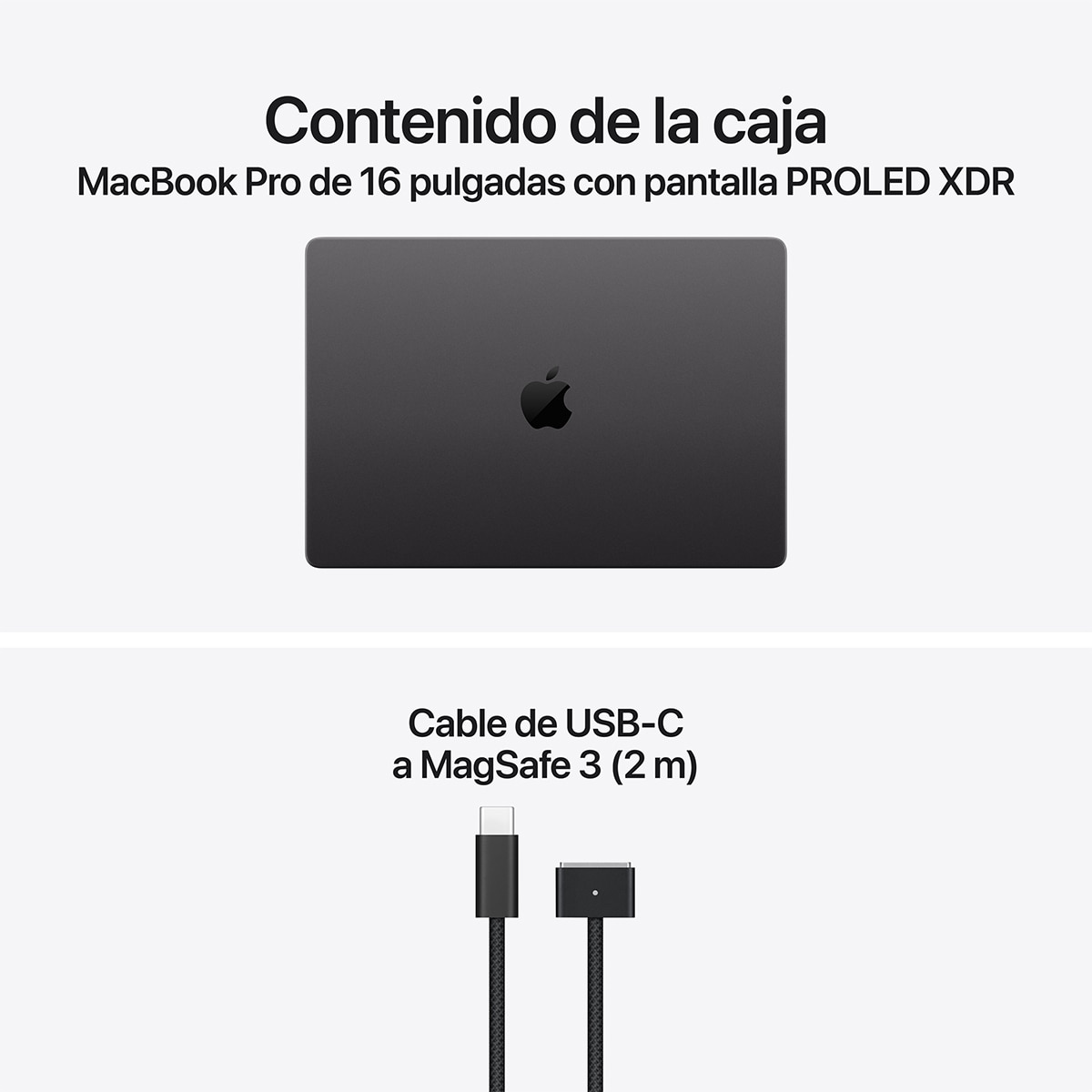 Imagen 9 de Apple MacBook Pro 16 PROLED XDR (2026), M5 Max, 36GB, 2TB SSD, 16" macOS - Negro espacial Negro espacial