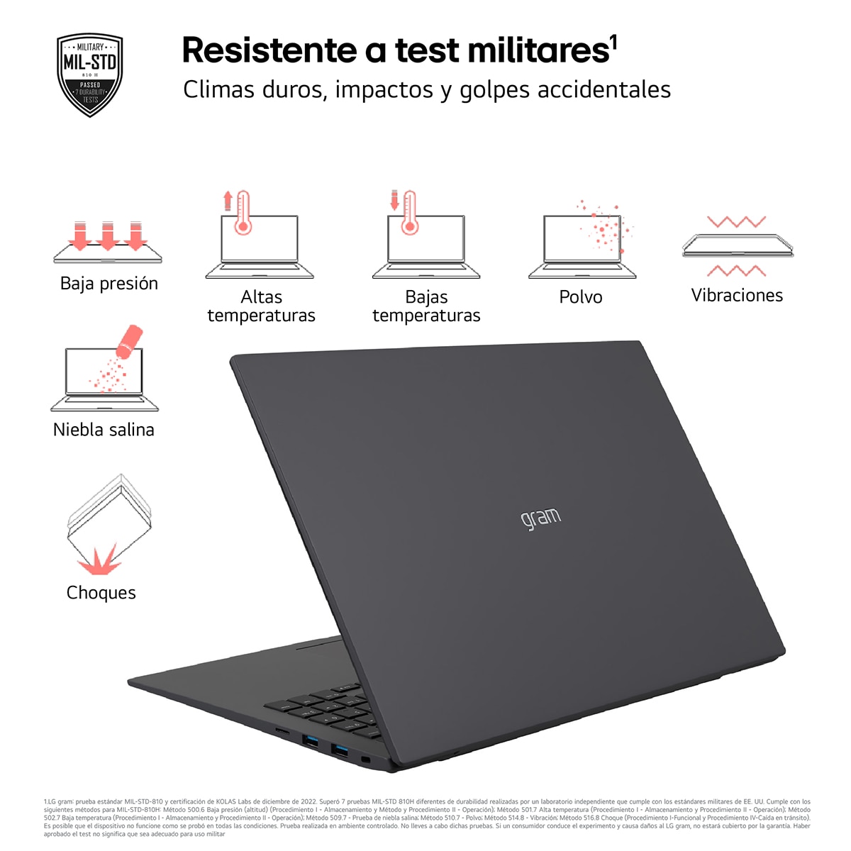 Portátil LG gram 16Z90S, Intel Core Ultra 7-155H, 32GB, 1TB SSD, 16", W11 Gris-8