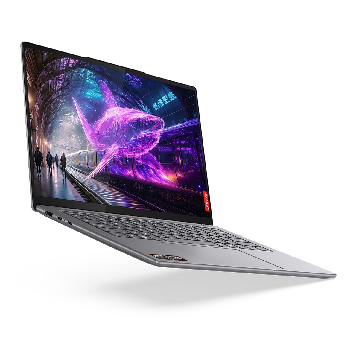 Portátil Lenovo Yoga Pro 7 14ASP9 Copilot+PC, AMD Ryzen 9 AI 9-365, 32GB, 1TB SSD, 14,5", W11 Lunar Grey-2