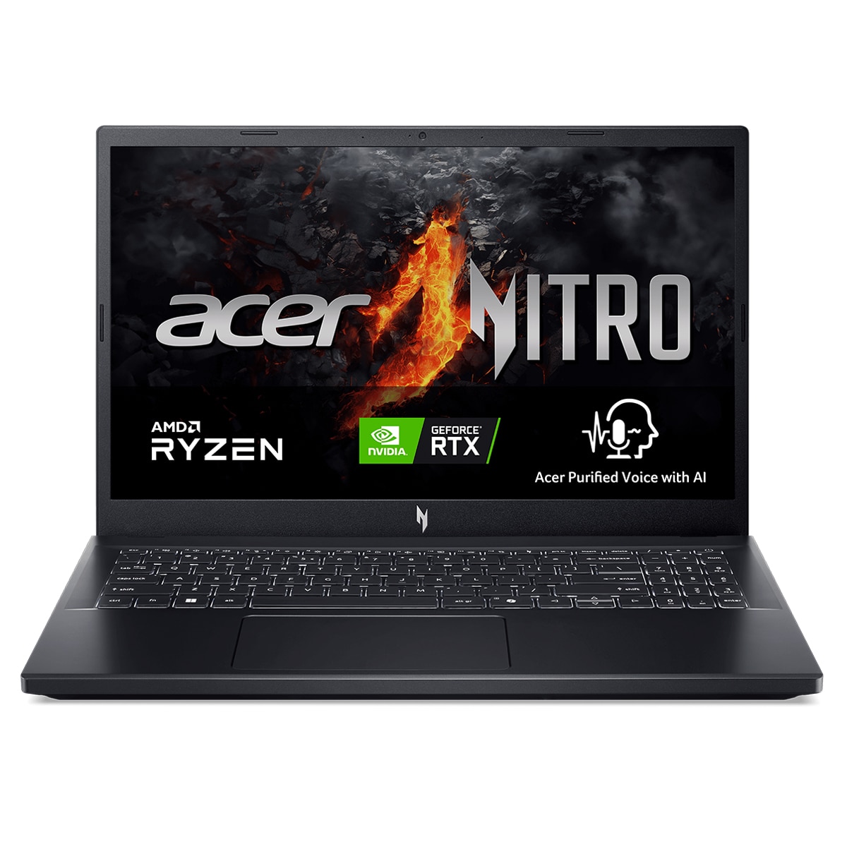 Portátil Gaming Acer Nitro V 15, Ryzen 7-7735HS, 16GB, 1TB SSD, GeForce RTX 4060, 15,6", W11 Negro-1