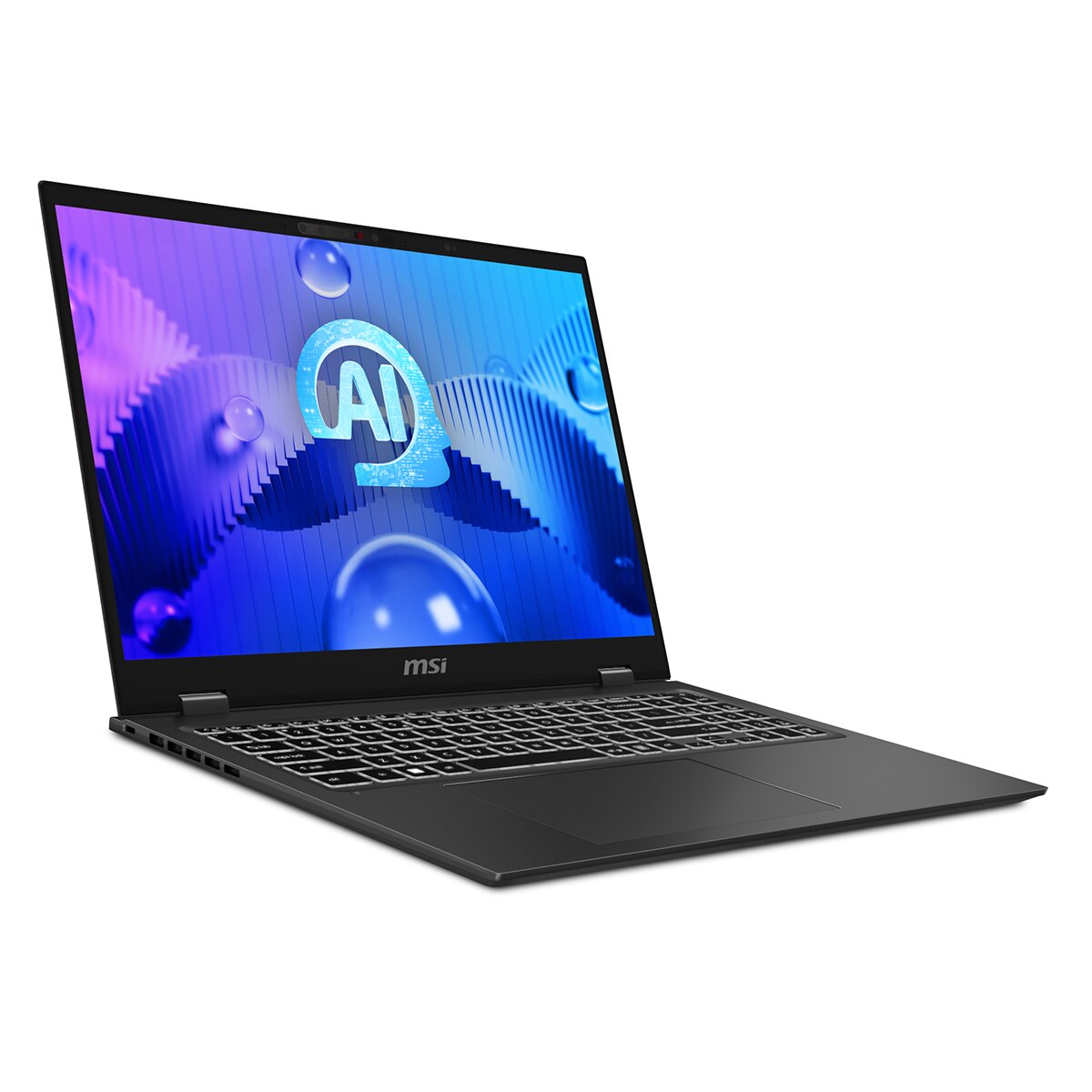 Portátil MSI Prestige 16 AI Studio B1VFG-211ES, Intel Core Ultra 7-155H, 32GB, 1TB SSD, Nvidia GeForce RTX 4060  8GB, 16", W11 Gris-3