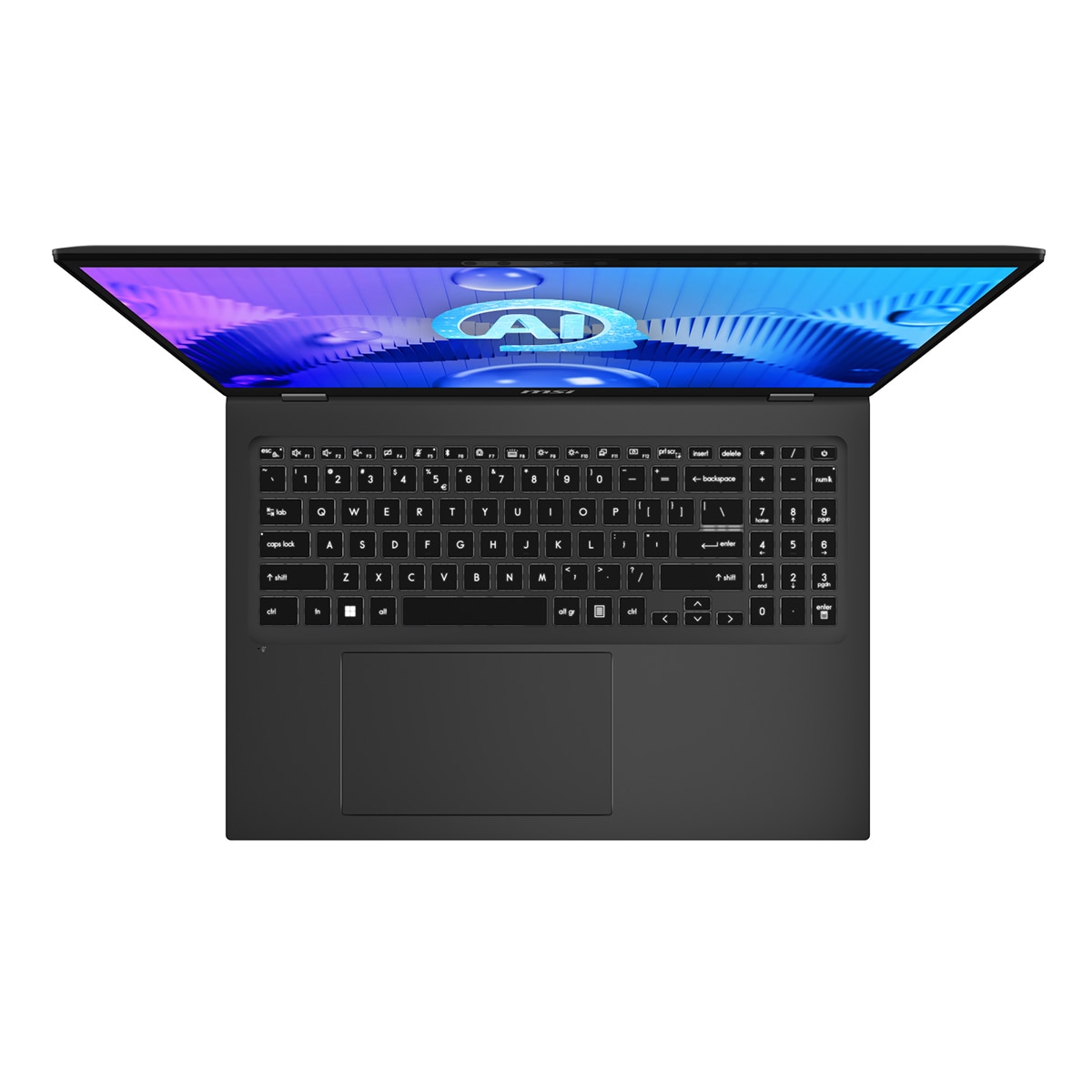 Portátil MSI Prestige 16 AI Studio B1VFG-211ES, Intel Core Ultra 7-155H, 32GB, 1TB SSD, Nvidia GeForce RTX 4060  8GB, 16", W11 Gris-4
