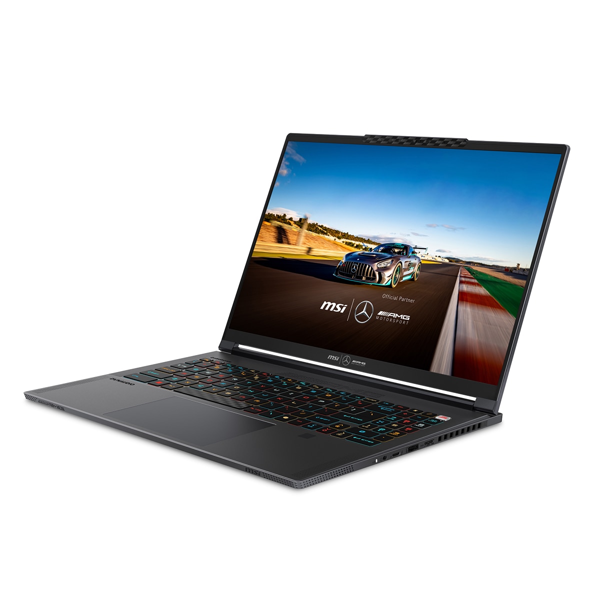 Portátil Gaming MSI Stealth 16 Mercedes-AMG Edition A1VGG-298ES, Intel Core Ultra 9-185H, 32GB, 1TB SSD, Nvidia GeForce RTX 4070 8GB, 16" OLED, W11 Gris-5