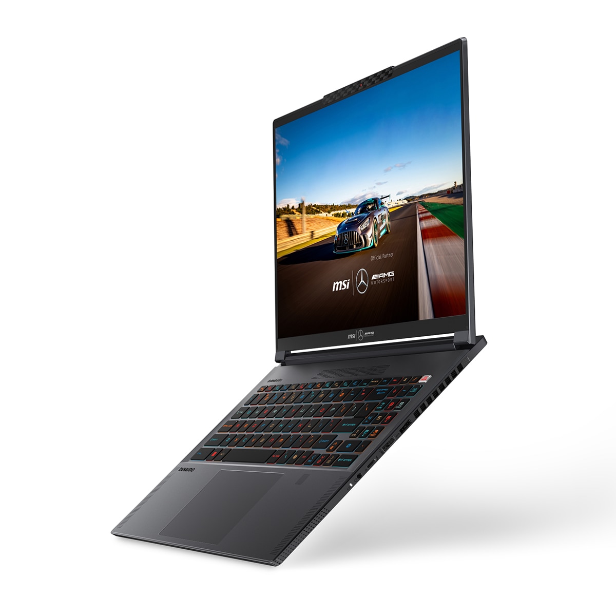 Portátil Gaming MSI Stealth 16 Mercedes-AMG Edition A1VGG-298ES, Intel Core Ultra 9-185H, 32GB, 1TB SSD, Nvidia GeForce RTX 4070 8GB, 16" OLED, W11 Gris-6