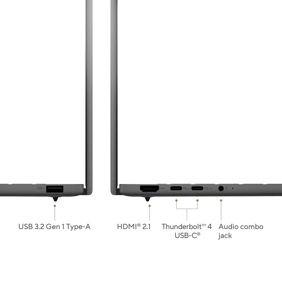 Portátil ASUS Zenbook A14 OLED UX3407RA-QD031W Copilot+ PC, Snapdragon X Elite X1E-78-100, 32GB, 1TB SSD, 14", W11 Gris-7