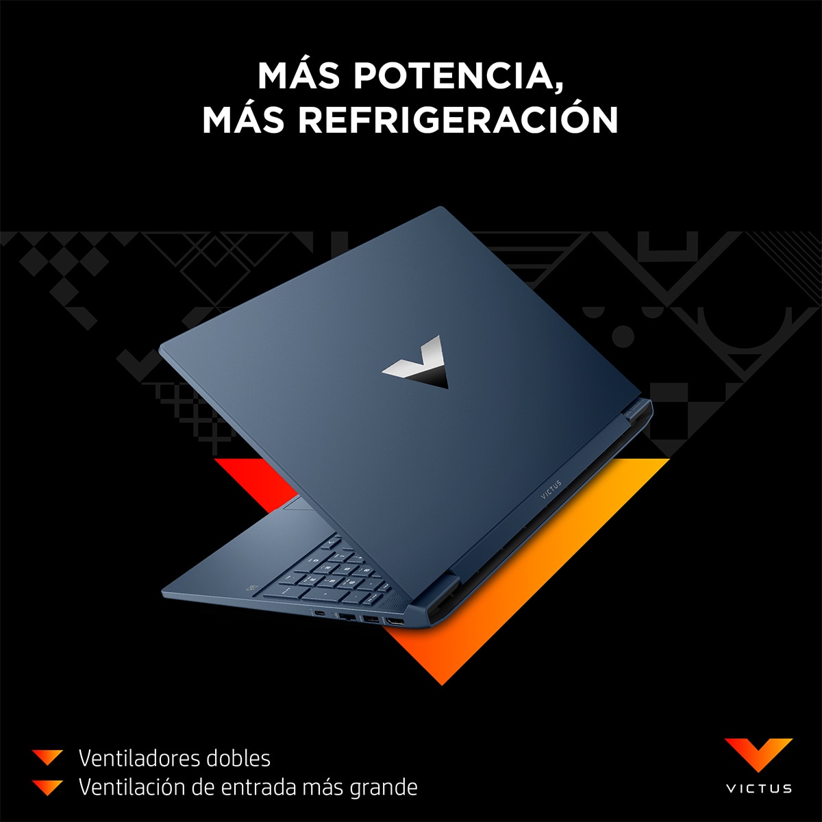 Portátil Gaming HP VICTUS 15-fa2701ns, Intel Core i5-13420H, 16GB, 512GB SSD, Nvidia GeForce RTX 4050 6GB, 15,6", W11 Azul-6