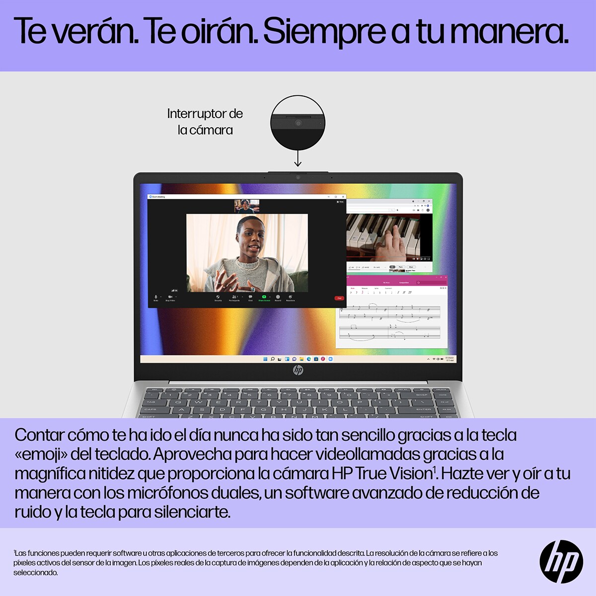 Portátil HP 14-ep0005ns, Intel Core i7-1355U, 16GB, 512GB SSD, 14