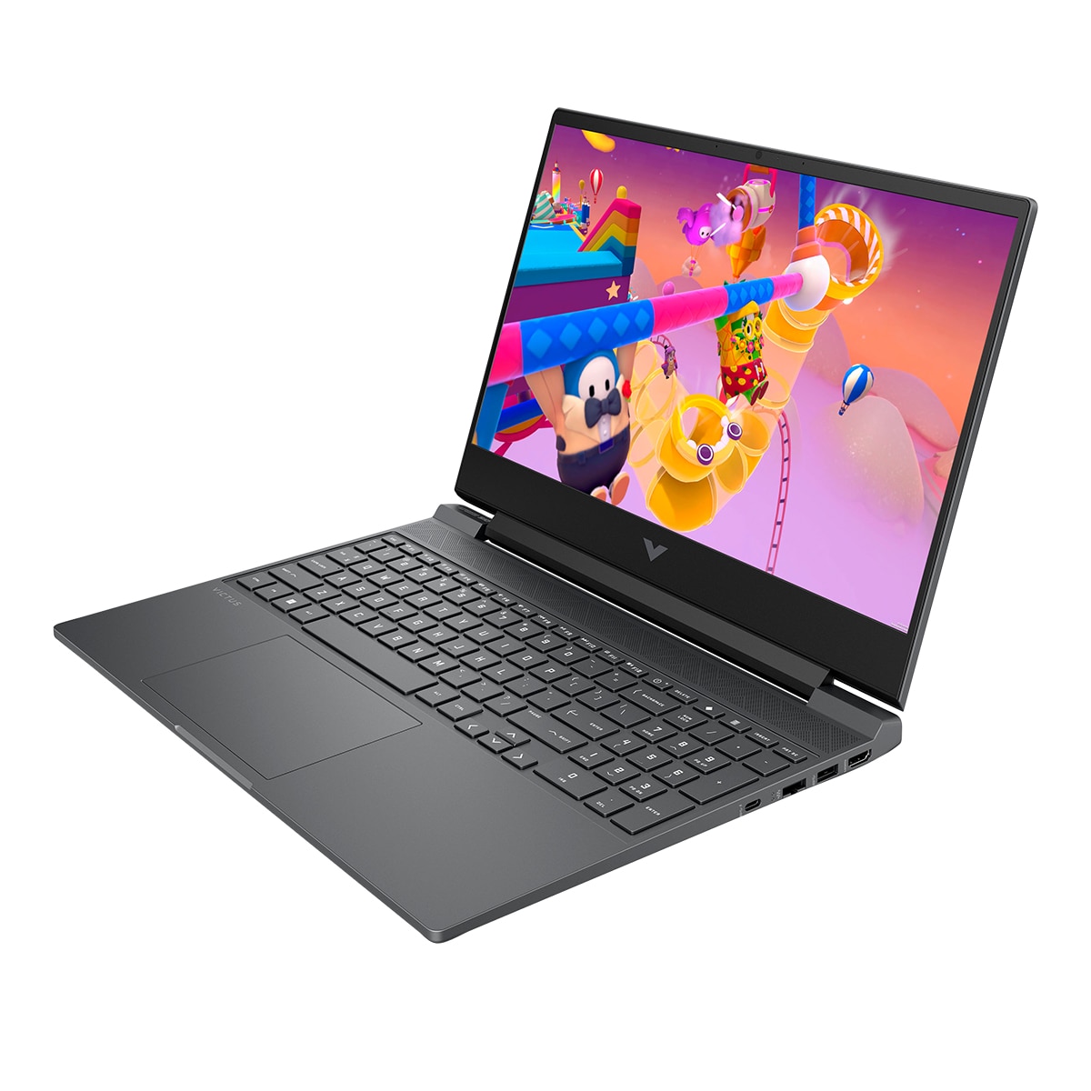 Portátil Gaming HP VICTUS 15-fb3009ns, AMD Ryzen 5-8645HS, 16GB, 512GB SSD, Nvidia GeForce RTX 3050 6GB, 15,6", Sin SO Gris-2