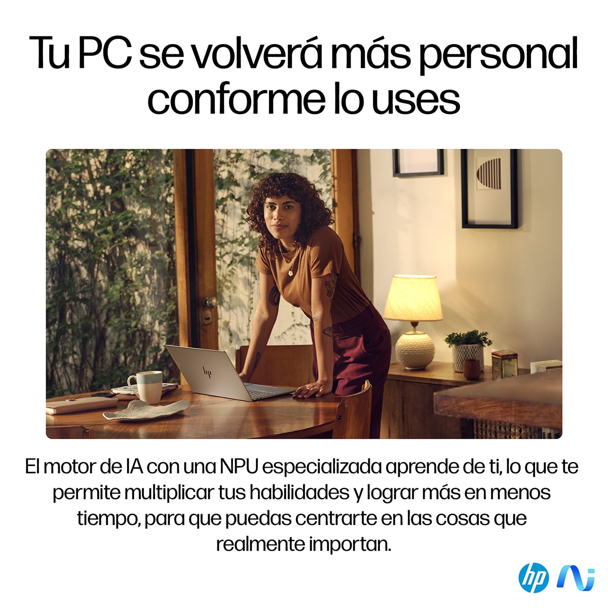 Portátil HP OmniBook X 14-fe0011ns Copilot+PC, QC Snapdragon X Elite X1E-78-100, 32GB, 1TB SSD, 14", W11 Plata-7