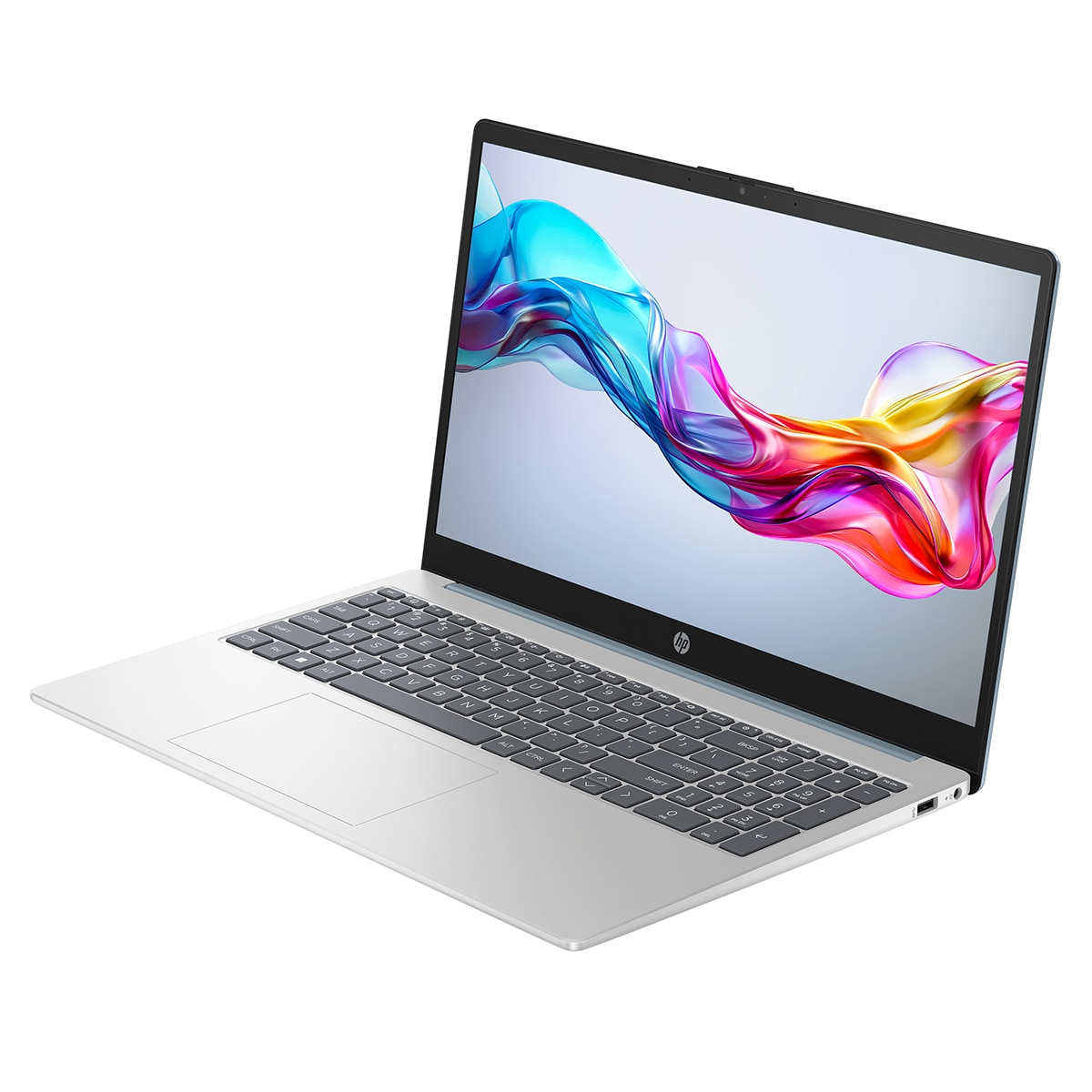 Portátil HP 15-fd0214ns, Intel Core i5-1334U, 16GB, 512GB SSD, 15,6", Sin SO Azul / Plata-4