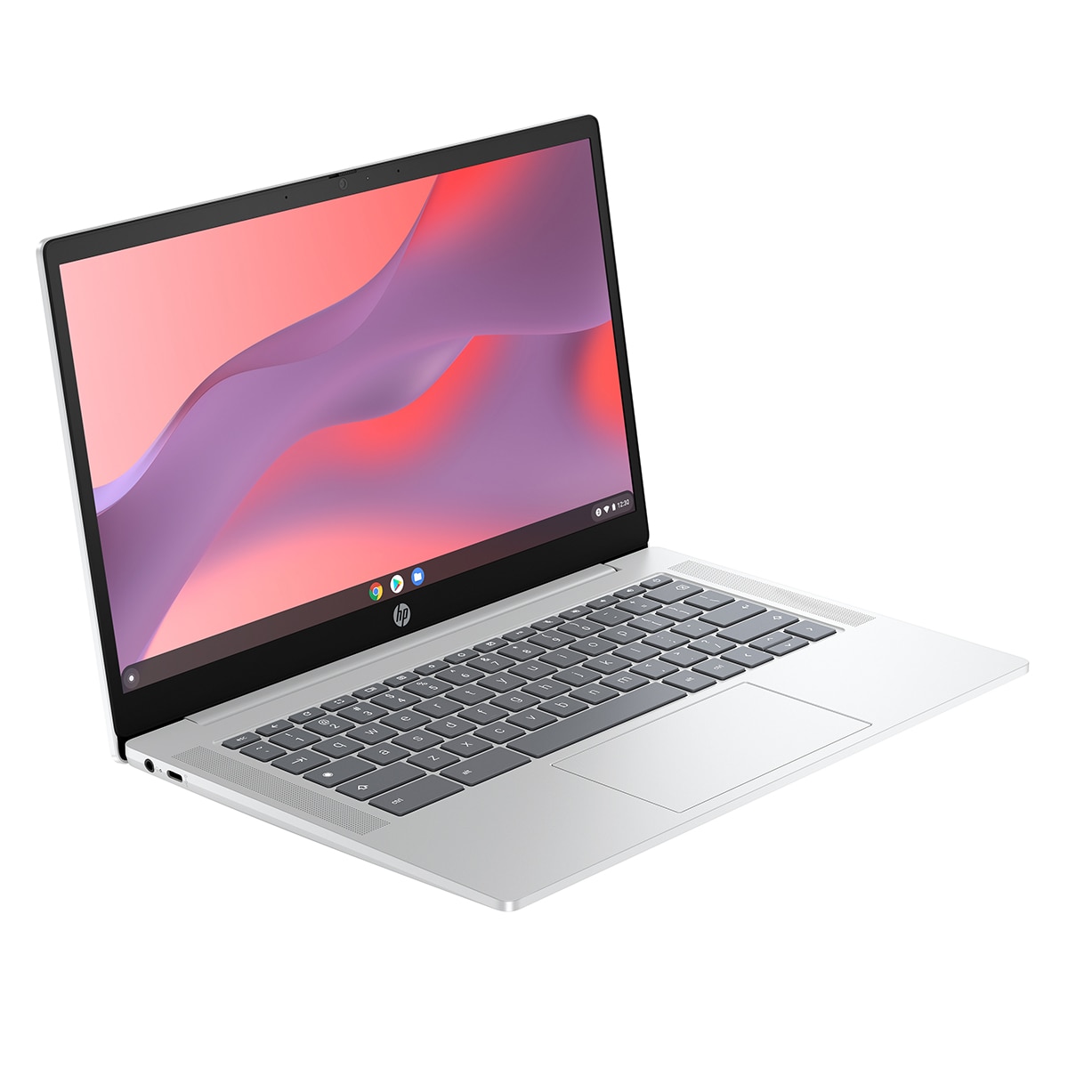 Portátil HP Chromebook 14a-nf0004ns, Intel N200, 8GB, 128GB UFS, 14", ChromeOS Plata-2