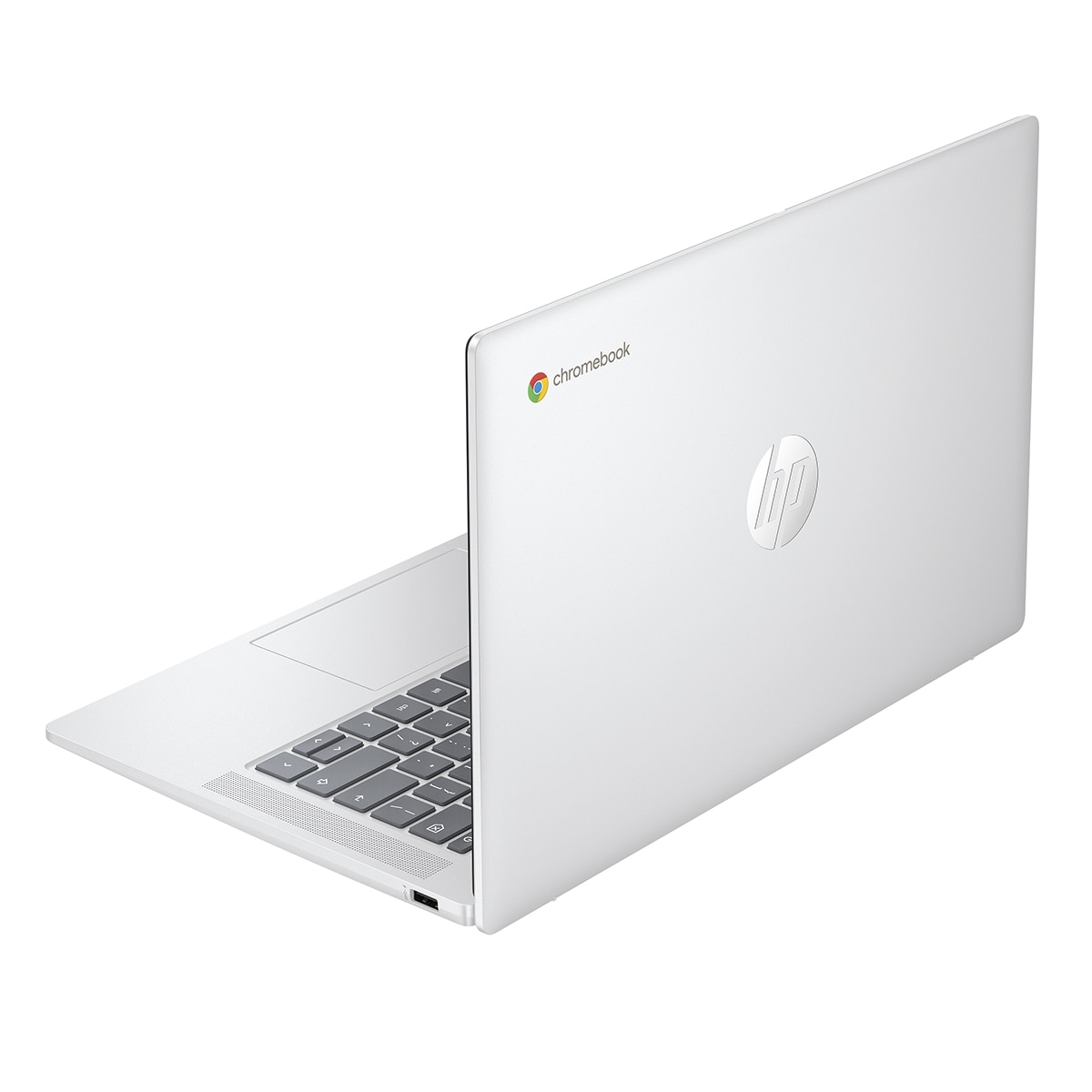 Portátil HP Chromebook 14a-nf0004ns, Intel N200, 8GB, 128GB UFS, 14", ChromeOS Plata-3