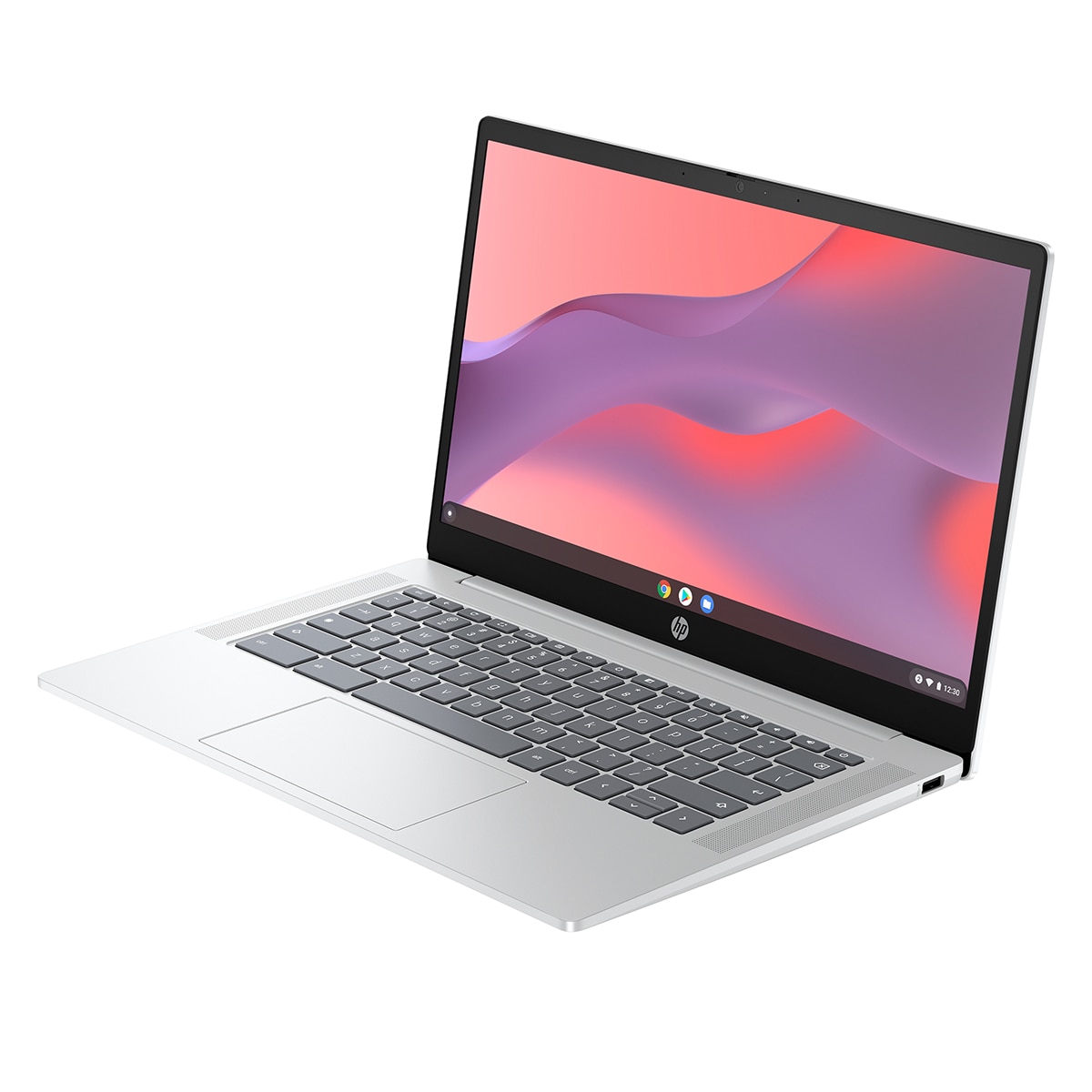 Portátil HP Chromebook 14a-nf0004ns, Intel N200, 8GB, 128GB UFS, 14", ChromeOS Plata-4