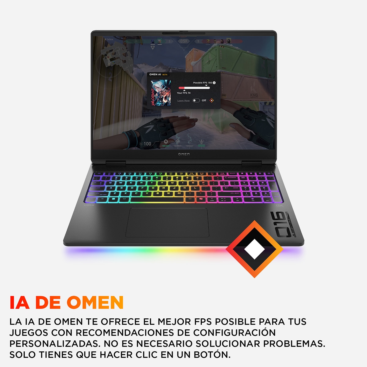 Portátil Gaming HP OMEN MAX 16-ah0013ns, Intel Core Ultra 9-275HX, 32GB, 1TB SSD, Nvidia GeForce RTX 5070Ti 12GB, 16", W11 Negro-8