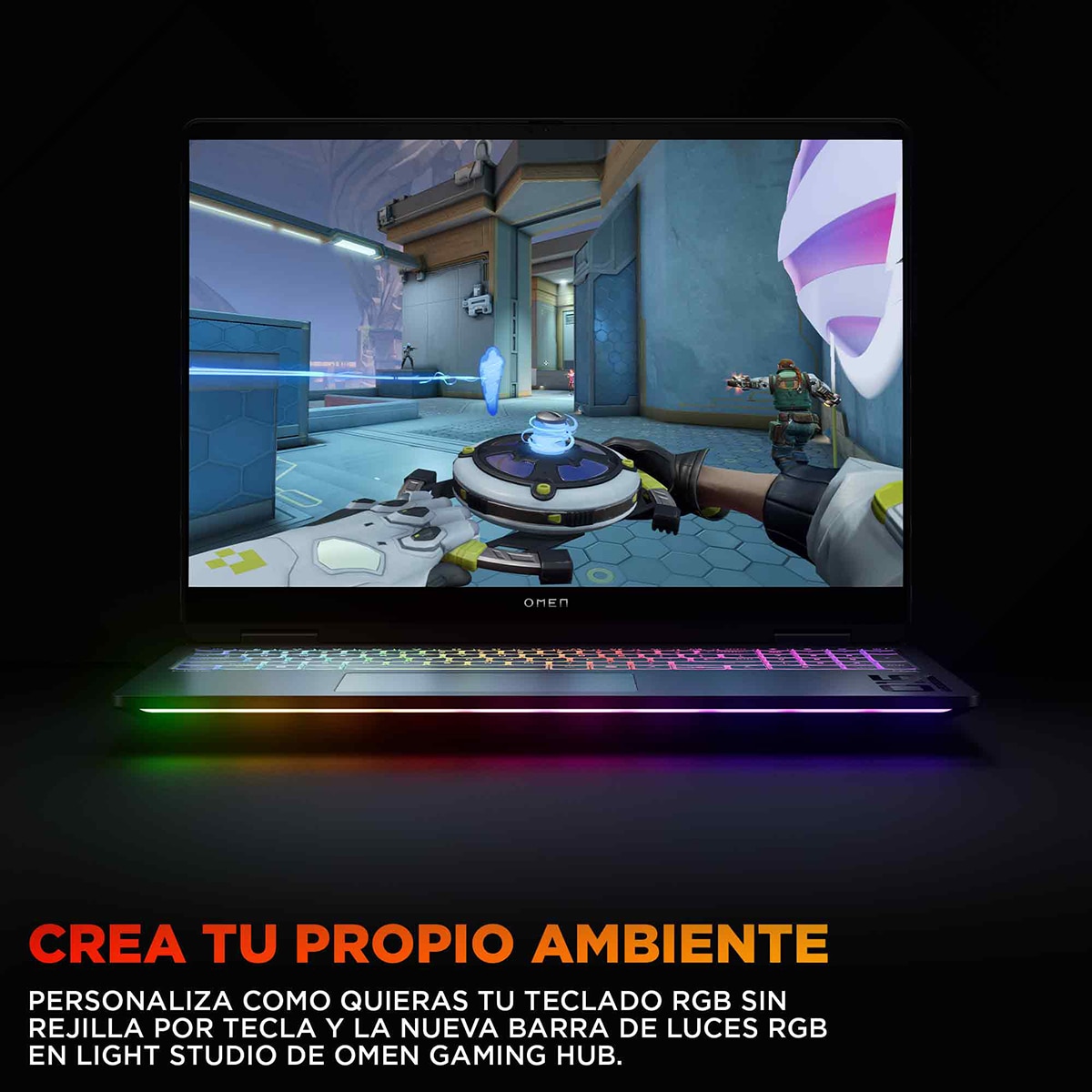 Portátil Gaming HP OMEN MAX 16-ah0013ns, Intel Core Ultra 9-275HX, 32GB, 1TB SSD, Nvidia GeForce RTX 5070Ti 12GB, 16", W11 Negro-9