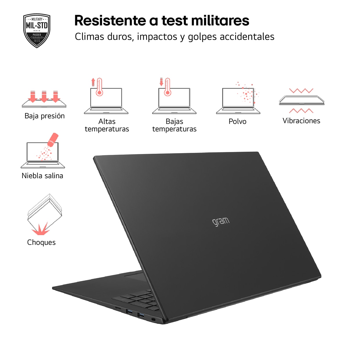 Portátil LG gram 17Z90S, Intel Core Ultra 7-155H, 32 GB, 1+1 TB SSD, 17", W11 Negro-7