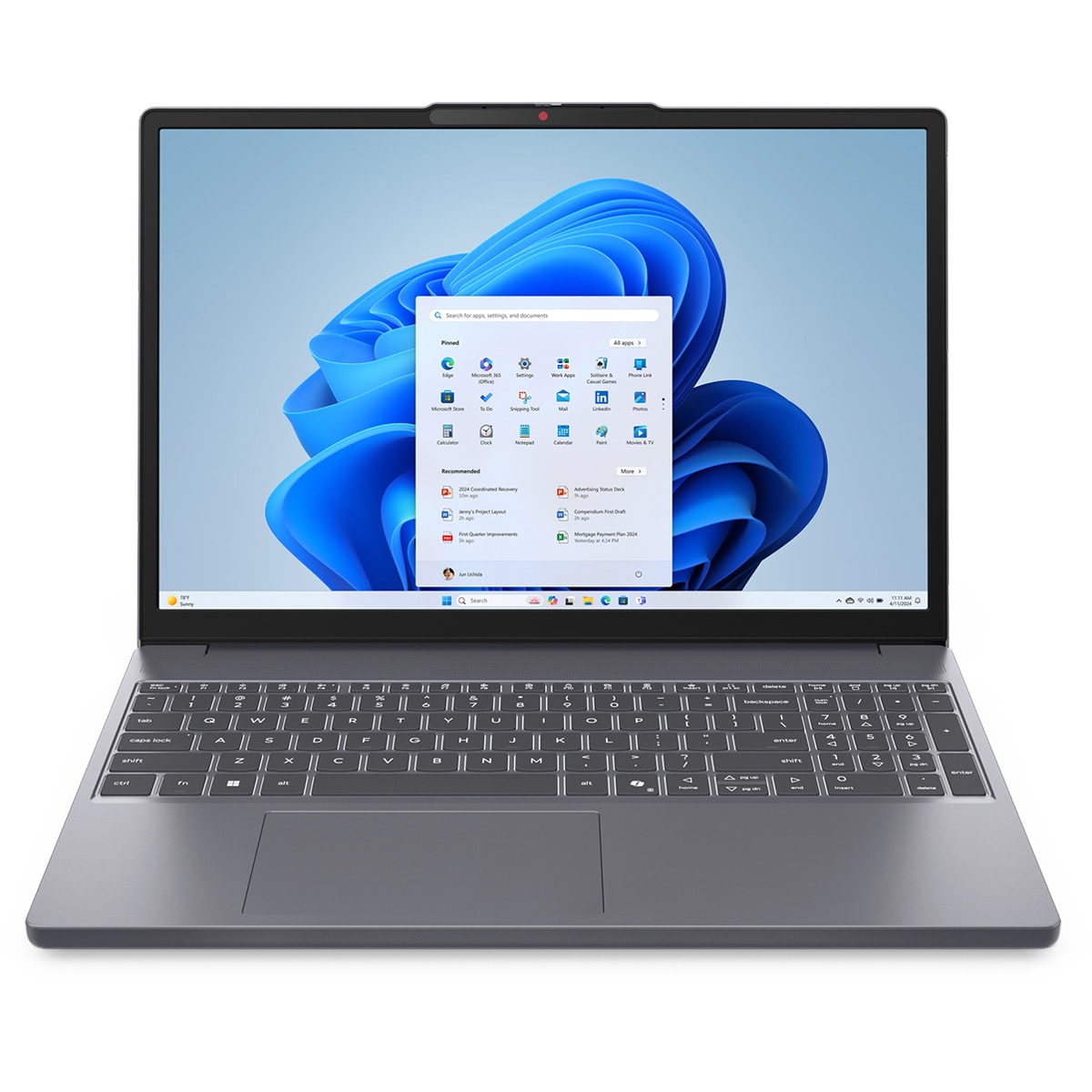 Portátil Lenovo IdeaPad Slim 3 15IRH10, i7-13620H, 16GB, 1TB SSD, 15,3", W11 Gris Lunar-1