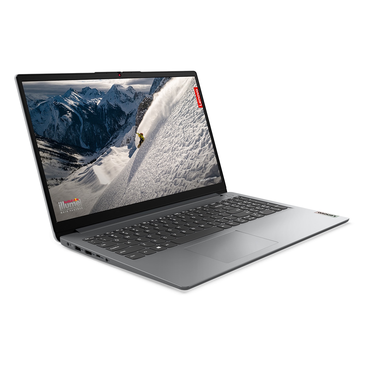 Portátil Lenovo IdeaPad 1 15AMN7, Ryzen 5-7520U, 16GB, 512GB SSD, 15,6", W11 Gris nube-2
