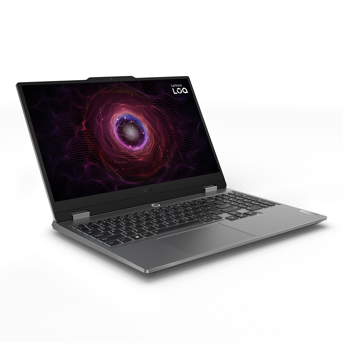 Portátil Gaming Lenovo LOQ 15ARP9, Ryzen 5-7232HS, 24GB, 512GB SSD, Nvidia GeForce RTX 3050 6GB, 15,6", W11 Gris Lunar-2